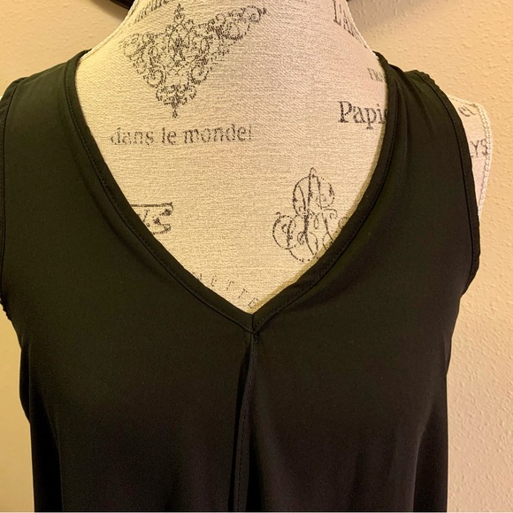 NWT CASUAL COUTURE BY GREEN ENVELOPE TUNIC TOP. DRAPES BEAUTIFULLY.❤️LT & COOL❤️ - Picture 4 of 13